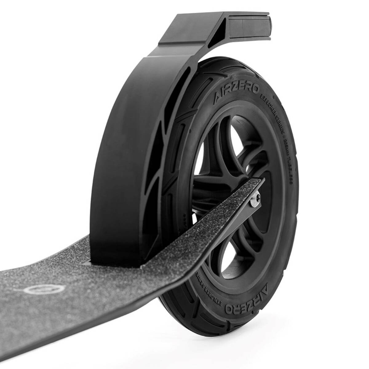 Frenzy 205mm Air Zero Recreational Scooter - Black/Silver