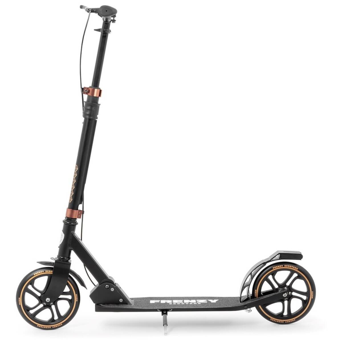 Frenzy 205mm Dual Brake V4 Recreational Scooter - Black