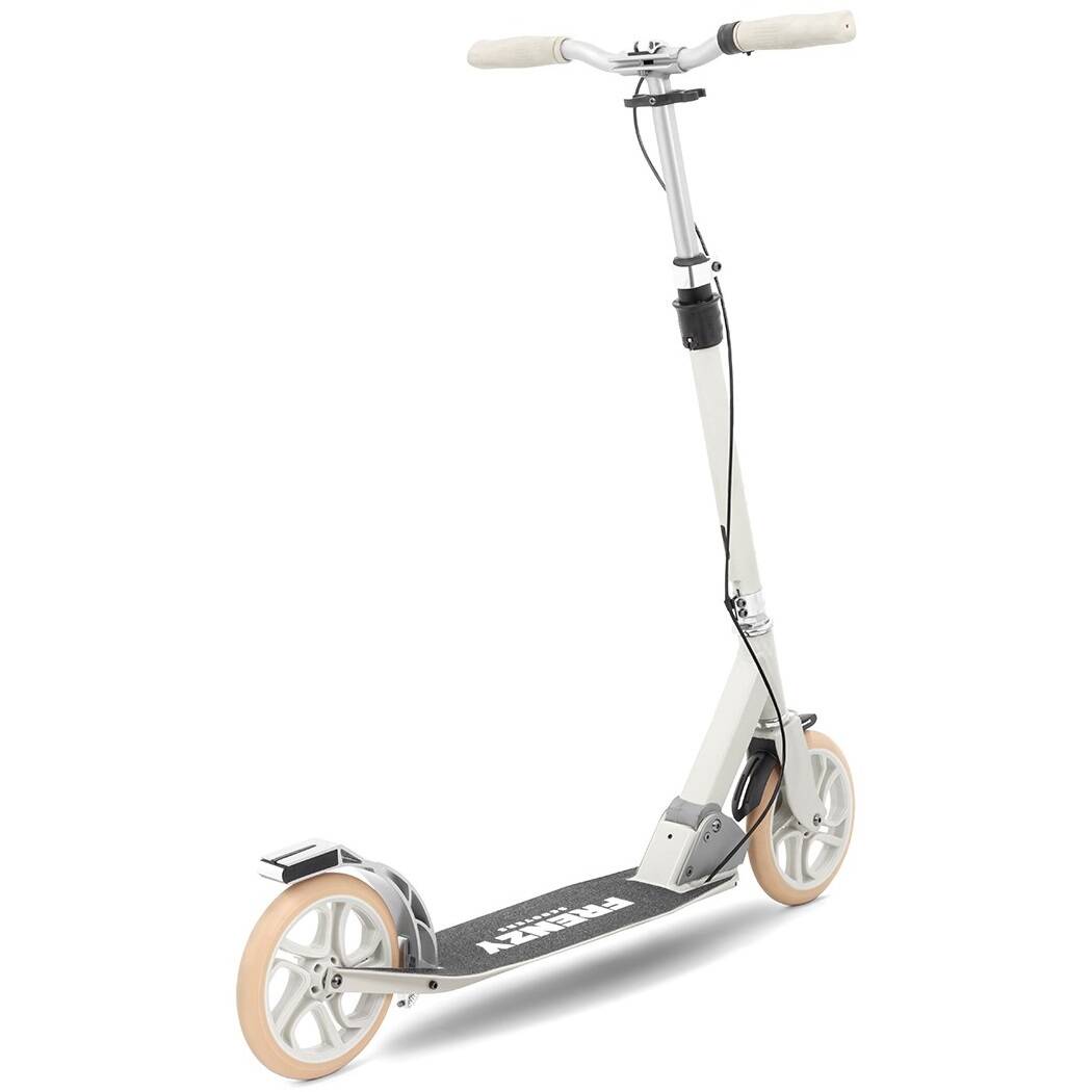 Frenzy 205mm Dual Brake V4 Recreational Scooter - Cream