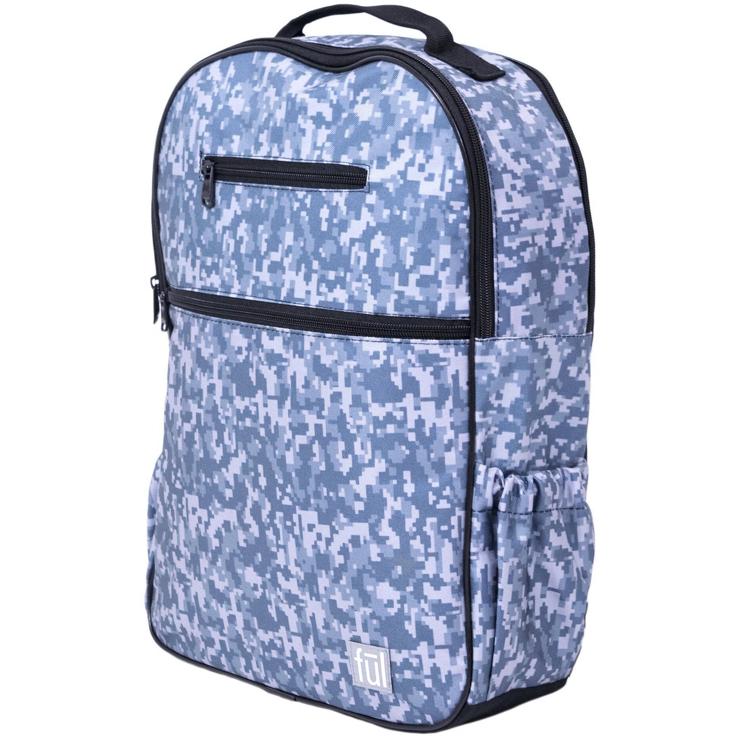 FUL Accra Backpack - Grey Digital Camo Print