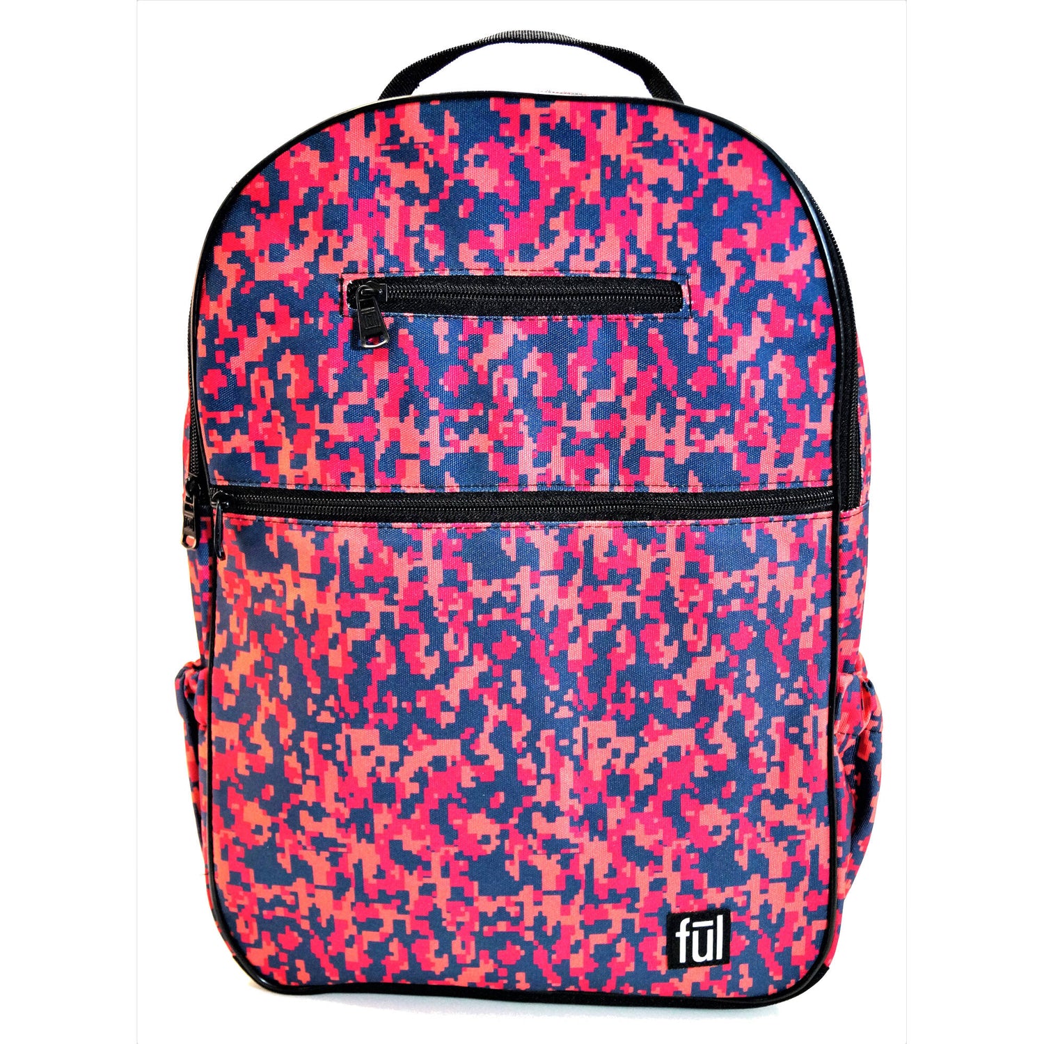 FUL Accra Backpack - Pink Digital Camo Print