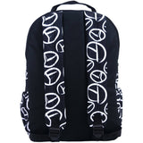 FUL Accra Backpack - Peace Sign Print