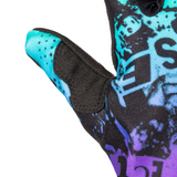 Fuse Protection Chroma Shred Protective Gloves - Purple/Teal Fade