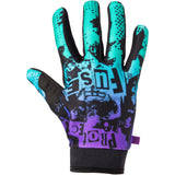 Fuse Protection Chroma Shred Protective Gloves - Purple/Teal Fade LRG