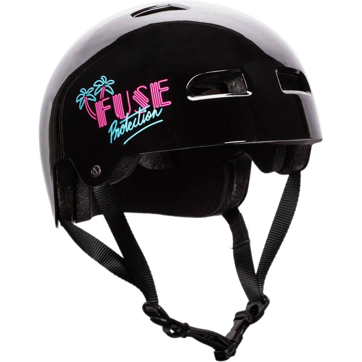 Fuse Protection Alpha Helmet - Glossy Miami Black L-XL