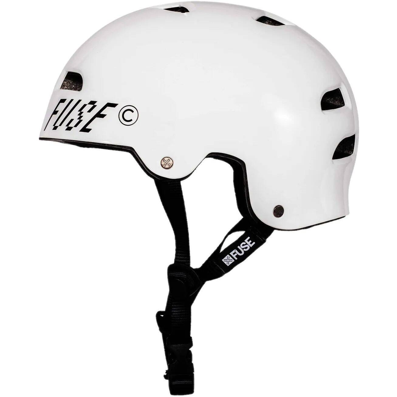 Fuse Protection Alpha Helmet - Glossy White