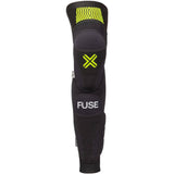 Fuse Protection Omega Knee/Shin/Whip Pads - Black/Neon Yellow