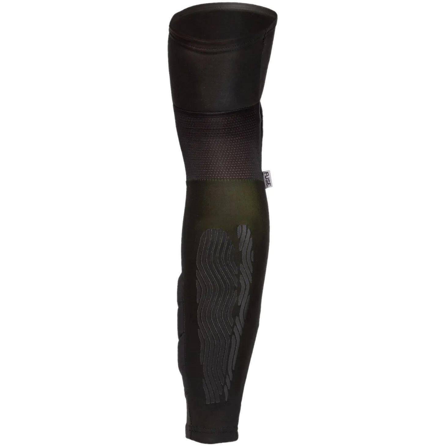 Fuse Protection Omega Knee/Shin/Whip Pads - Black/Neon Yellow