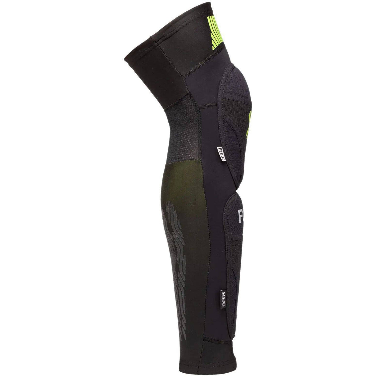 Fuse Protection Omega Knee/Shin/Whip Pads - Black/Neon Yellow