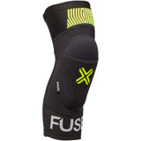 Fuse Protection Omega Knee Pads - Black/Neon Yellow