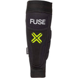 Fuse Protection Omega Shin/Whip Pads - Black/Neon Yellow