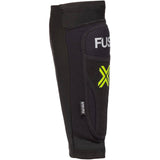 Fuse Protection Omega Shin/Whip Pads - Black/Neon Yellow