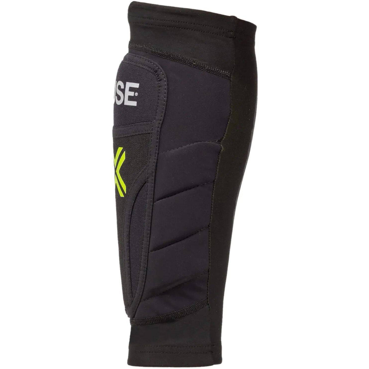 Fuse Protection Omega Shin/Whip Pads - Black/Neon Yellow