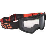 Fox Main Stray Youth Goggles - Black/Orange