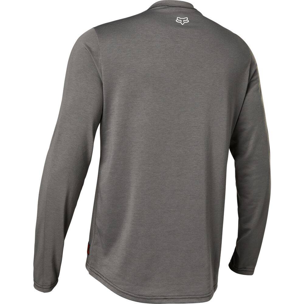 Fox Ranger DR Long Sleeve Race Co Jersey - Dark Grey