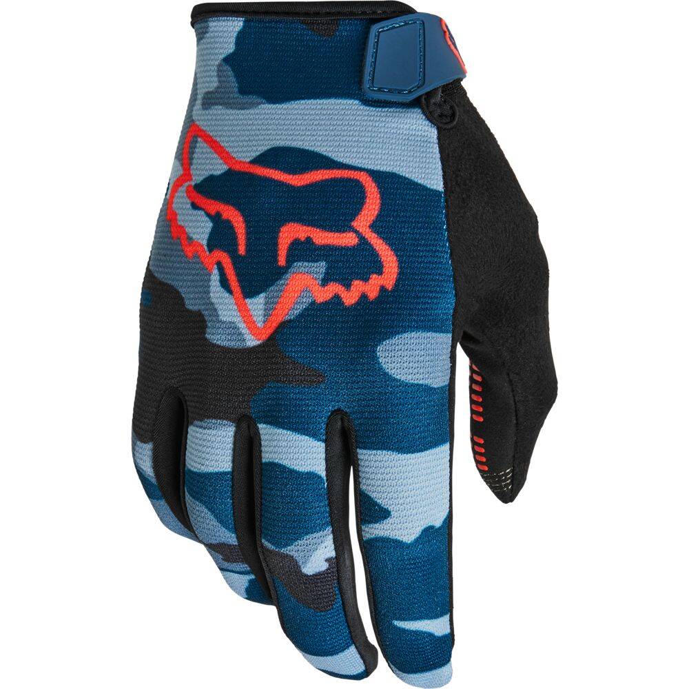 Fox Ranger Protective Gloves - Blue/Camo