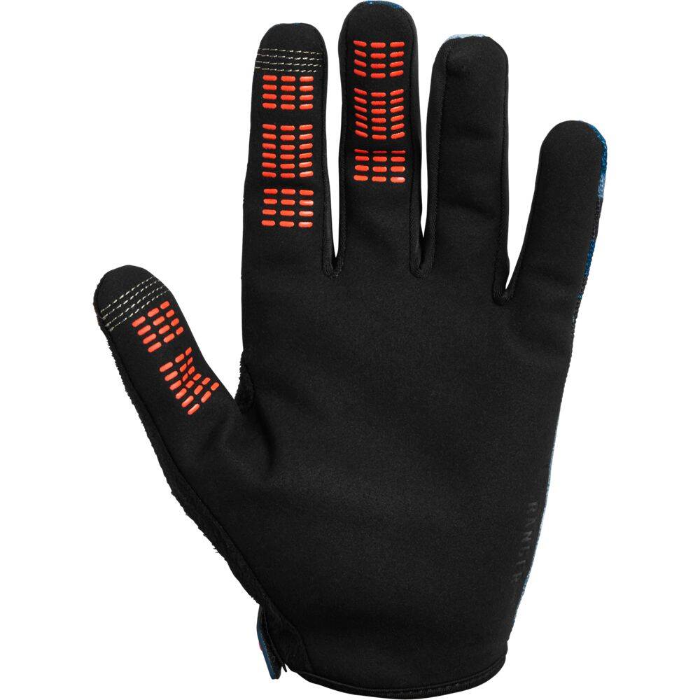 Fox Ranger Protective Gloves - Blue/Camo