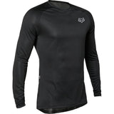 Fox Tecbase Long Sleeve Base Layer Top - Black