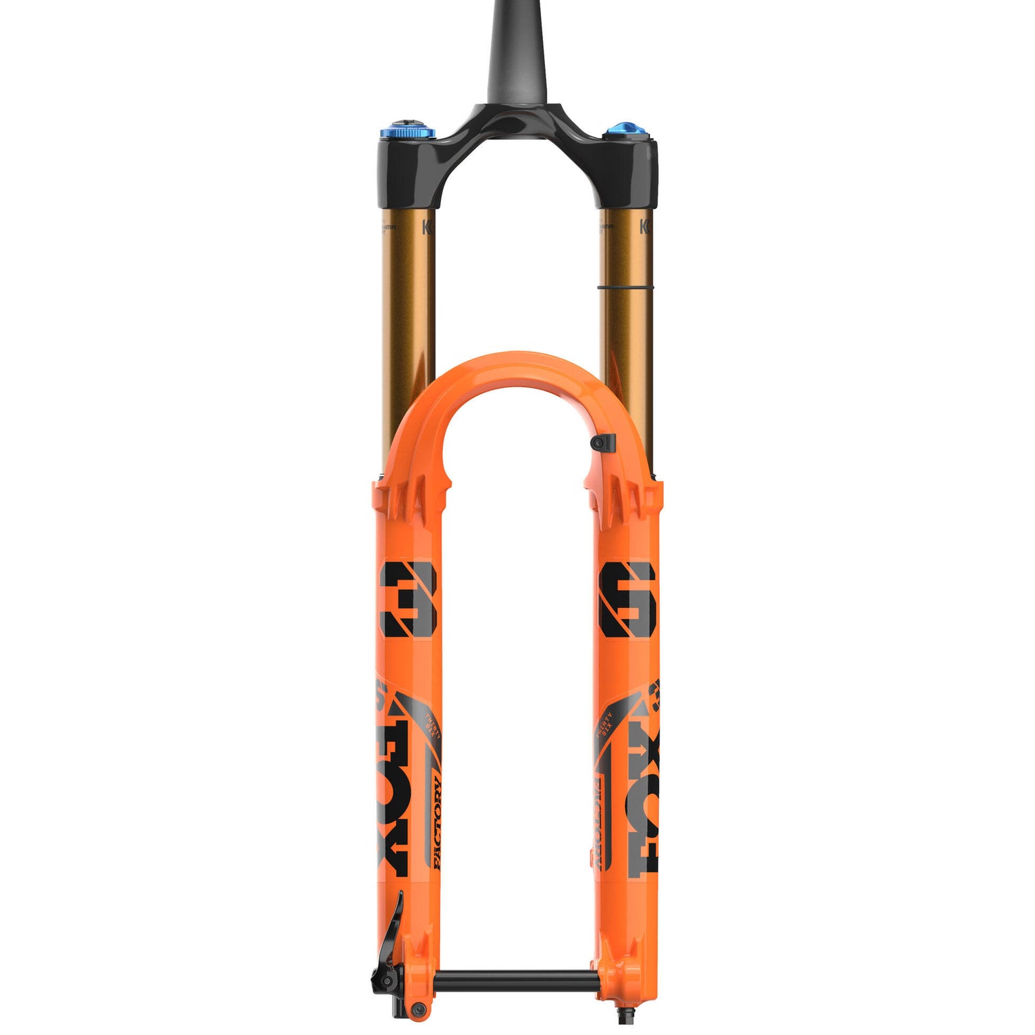 Fox 36 Float Factory GRIP2 Kabolt 110mm Tapered 2021 Forks - Root Beer 27.5 Wheel/ 160mm Travel/ Kabolt 110mm Axle / 44mm Offset