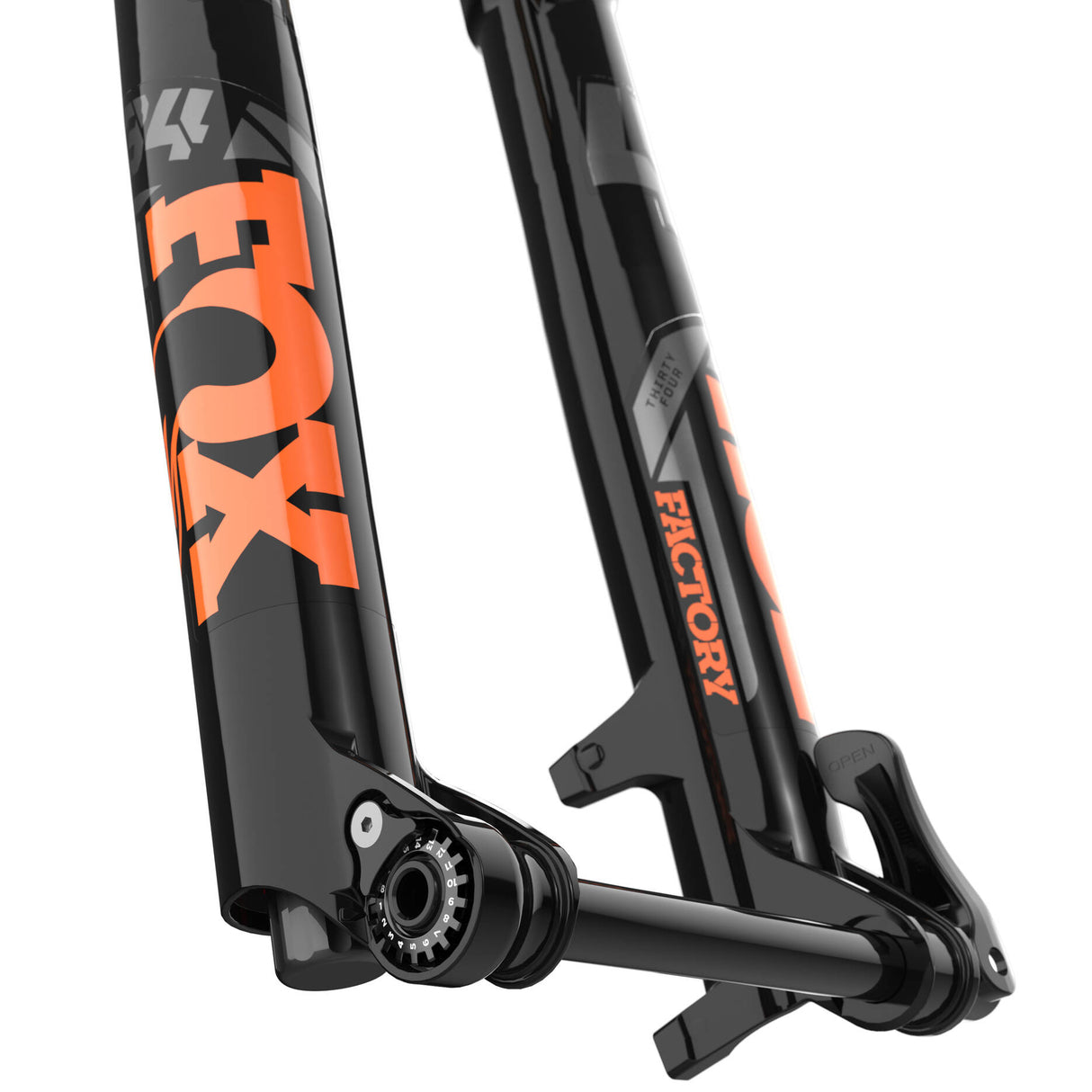 Fox 34 Float Factory GRIP2 15QR 110mm Tapered 2021 Forks - Black 27.5 Wheel/ 140mm Travel/ 15QR 110mm Axle / 44mm Offset