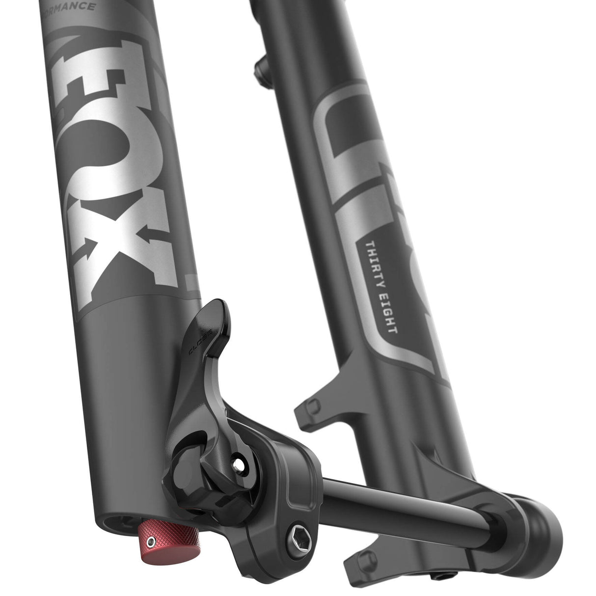 Fox 38 Float Factory Performance GRIP 15QR 110mm Tapered 2021 Forks - Black 27.5 Wheel/ 170mm Travel/ 15QR 110mm Axle / 44mm Offset