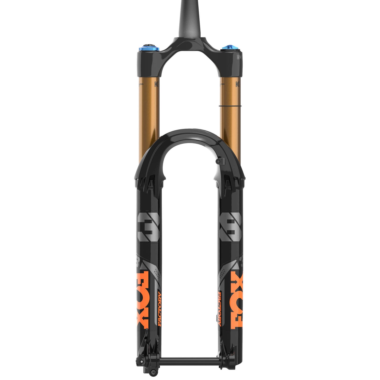 Fox 38 Float Factory GRIP2 15QR 110mm Tapered 2021 Forks - Black 27.5 Wheel/ 180mm Travel/ 15QR 110mm Axle / 44mm Offset