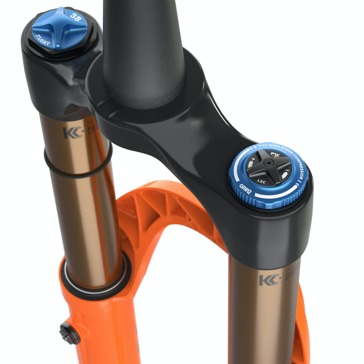 Fox 38 Float Factory GRIP2 15QR 110mm Tapered 2021 Forks - Orange 29 Wheel/ 180mm Travel/ 15QR 110mm Axle / 44mm Offset