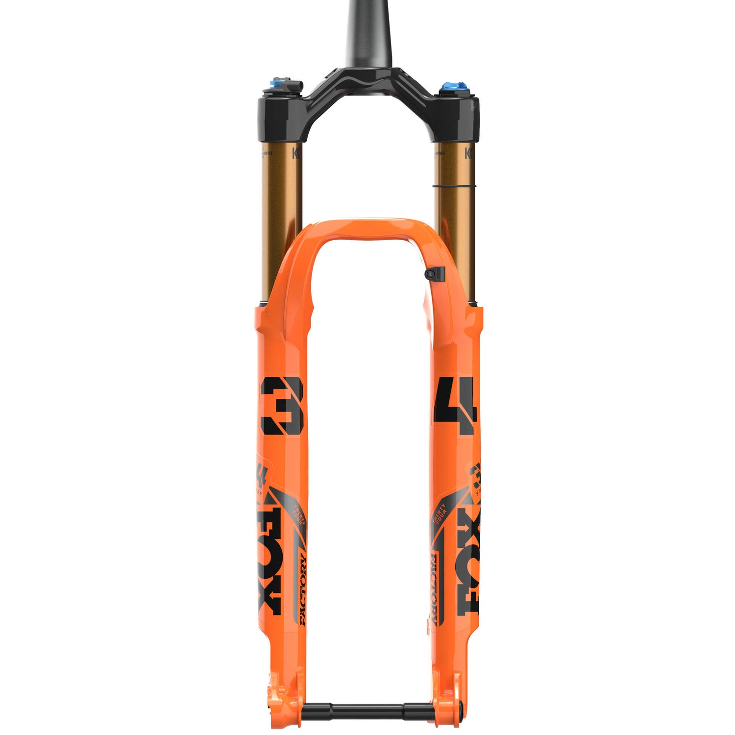 Fox 34 Float Factory SC FIT4 Kabolt 110mm Remote Tapered 2021 Forks - Orange 29 Wheel/ 120mm Travel/ Kabolt 110mm Axle / 51mm Offset