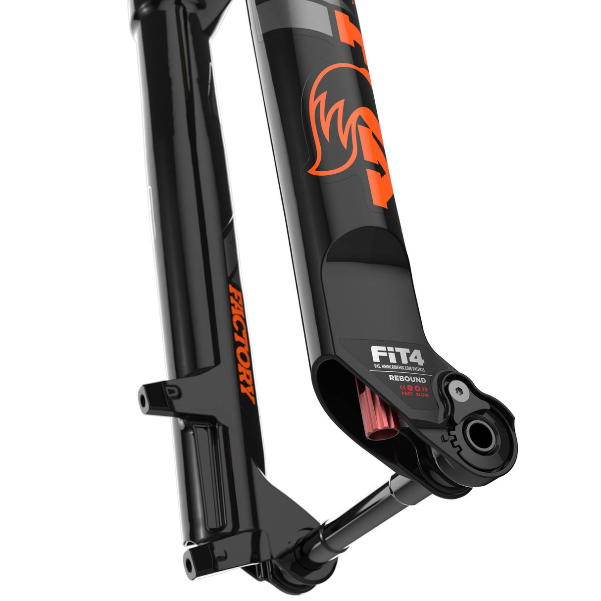 Fox 34 Float Factory SC FIT4 Kabolt 110mm Remote Tapered 2021 Forks - Orange 29 Wheel/ 120mm Travel/ Kabolt 110mm Axle / 51mm Offset