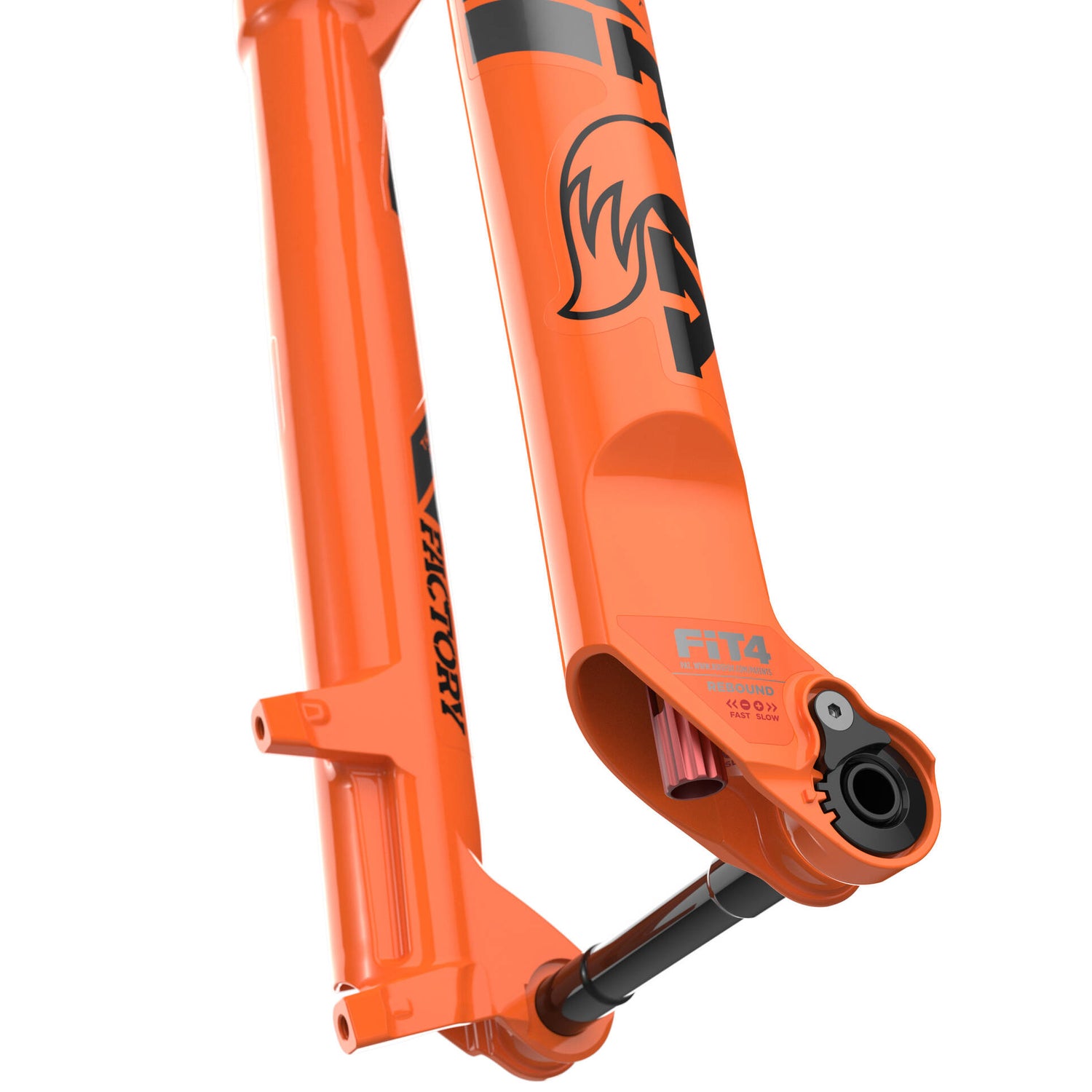 Fox 34 Float Factory SC FIT4 Kabolt 110mm Remote Tapered 2021 Forks - Orange 29 Wheel/ 120mm Travel/ Kabolt 110mm Axle / 51mm Offset