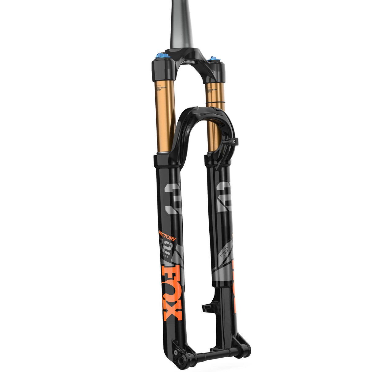 Fox 32 Float Factory SC FIT4 Kabolt 100mm Tapered 2021 Forks - Black 27.5 Wheel/ 100mm Travel/ Kabolt 100mm Axle / 44mm Offset
