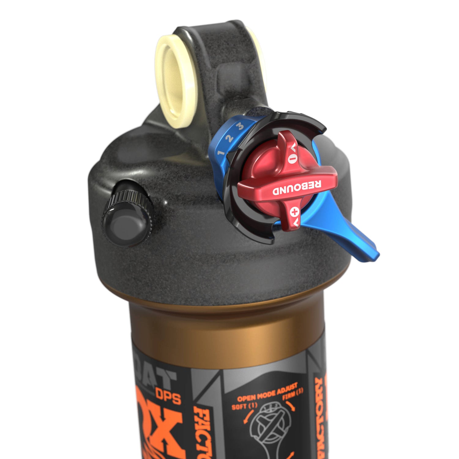 Fox Float DPS Factory 3Pos-Adjust 2021 Rear Suspension Shock - Black 200 x 57mm / 7.875 x 2.25 / LV
