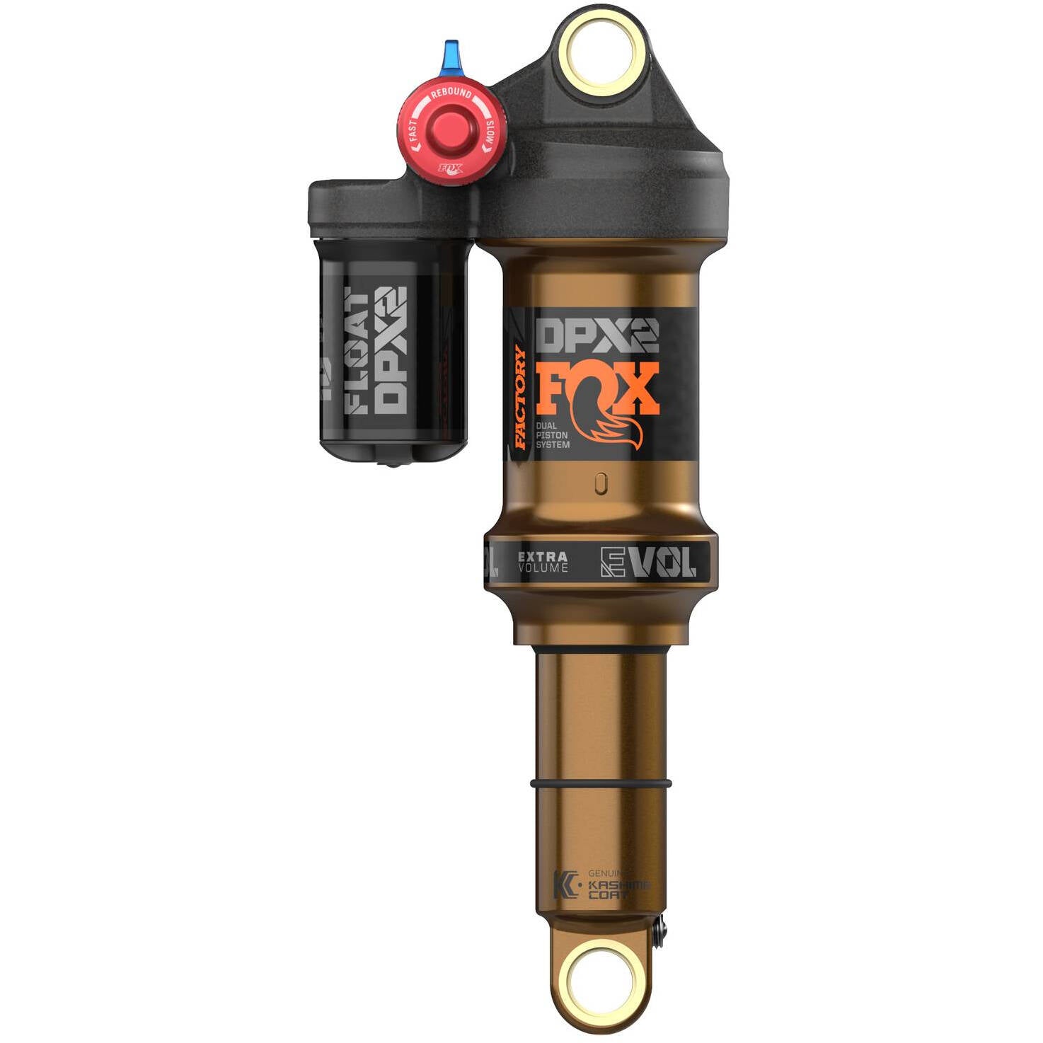 Fox Float DPX2 Factory 3Pos-Adjust 2021 Rear Suspension Shock - Black 200 x 50mm / 7.875 x 2.0 / LV