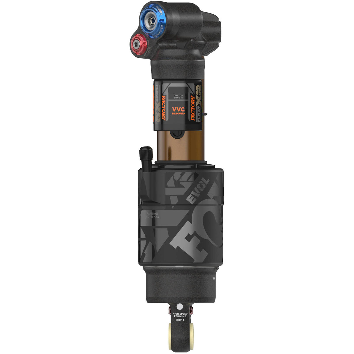 Fox Float X2 Factory 2021 Rear Suspension Shock - Black 225 x 75mm (Trunnion)