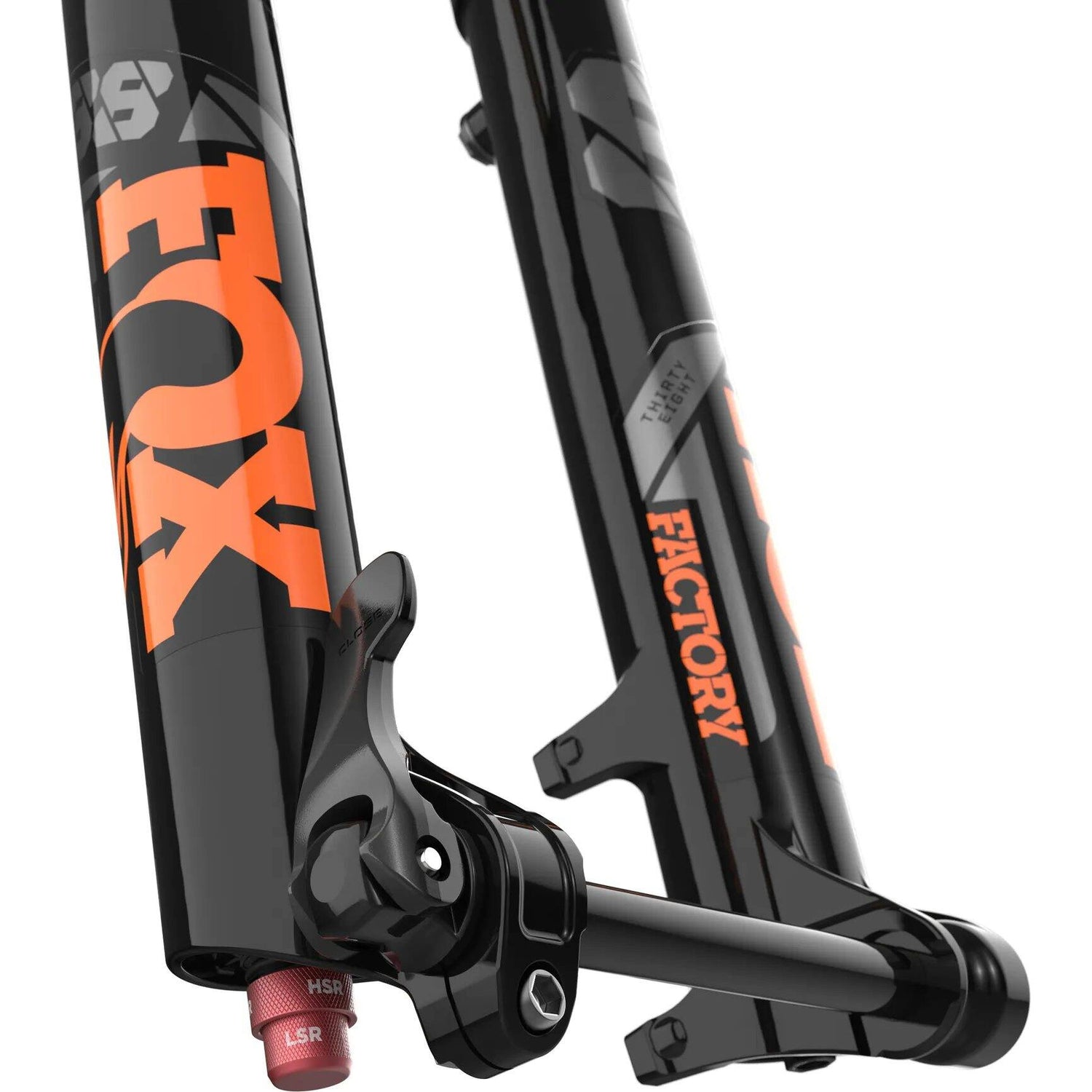 Fox 38 Float Fact Grip 2 Tapered Forks - Orange 27.5 Wheel/170mm Travel/15QR110 Axle/44mm Offset