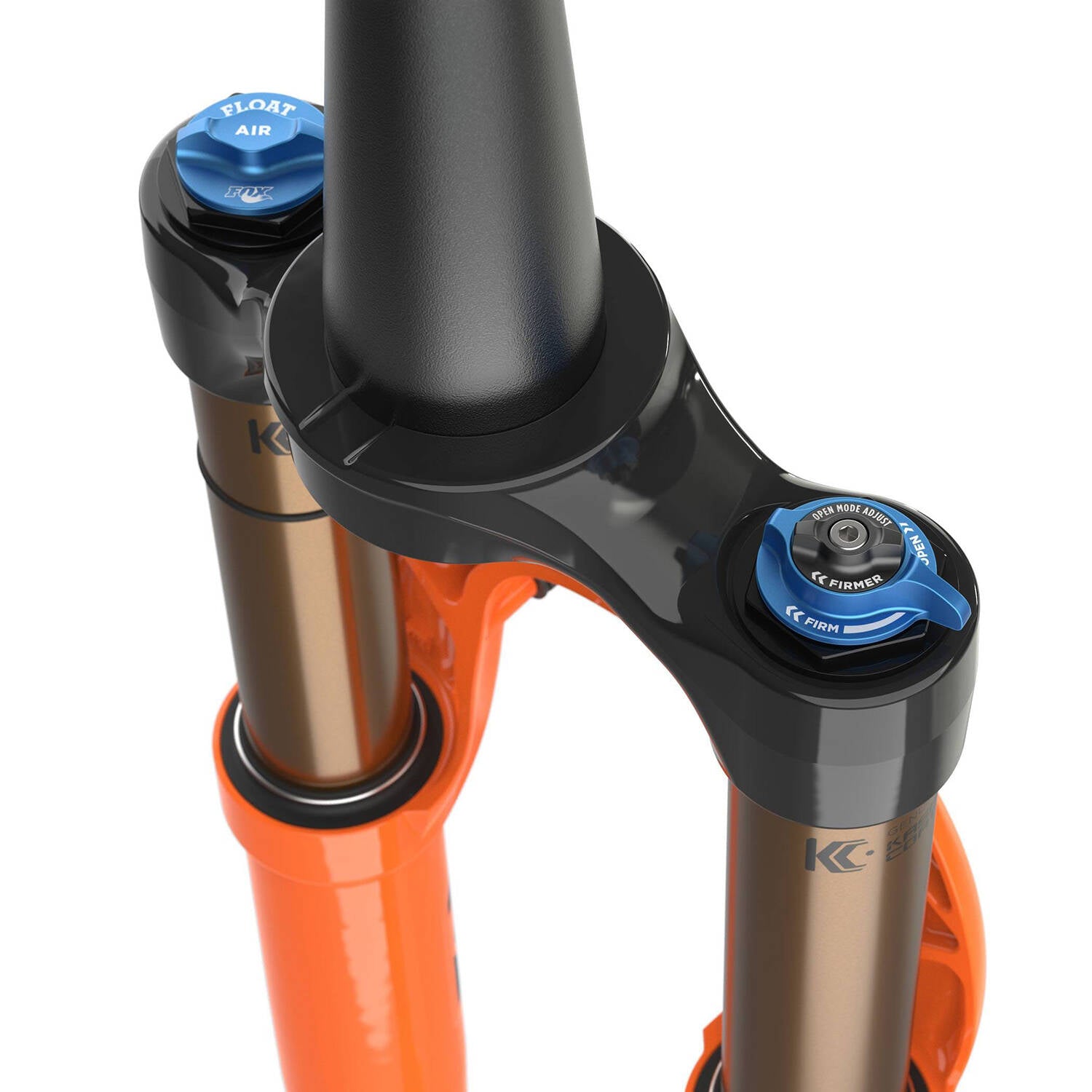 Fox 32 Float SC Fact Fit4 Tapered Forks - Orange 29 Wheel/100mm Travel/Kabolt110 Axle/44mm Offset