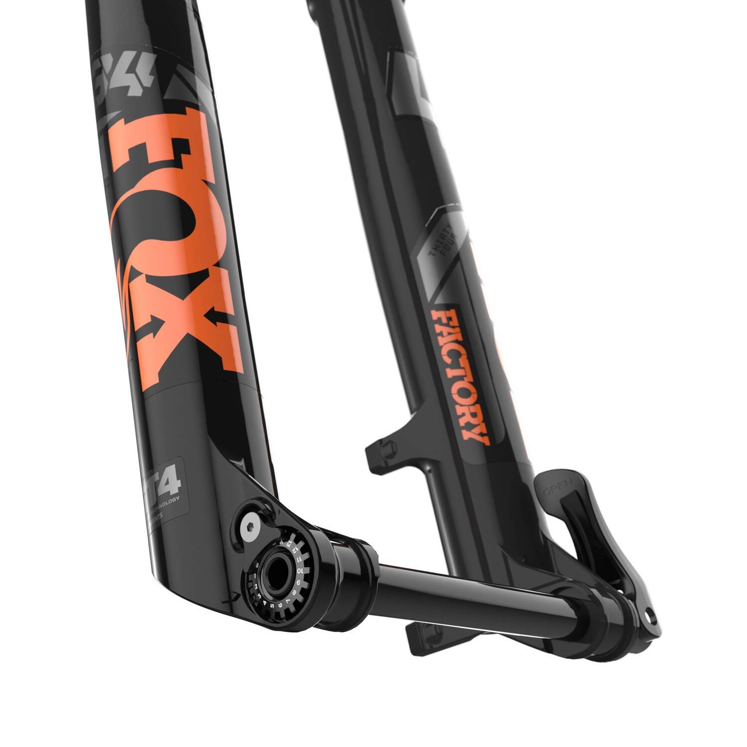Fox 34 Float Fact Fit4 Tapered Forks - Black 29" Wheel/130mm Travel/15QR110 Axle/51mm Offset