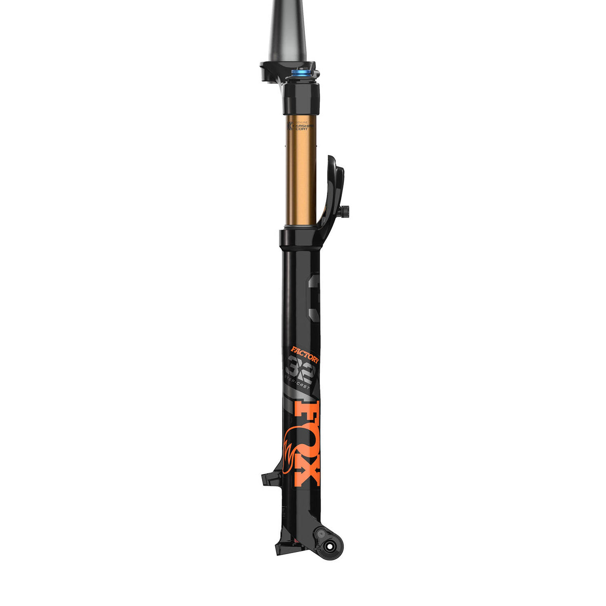 Fox 32 Float SC Fact Fit4 Remote PTL Tapered Forks - Black 29 Wheel/100mm Travel/Kabolt110 Axle/51mm Offset