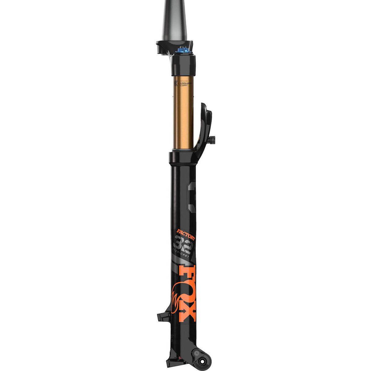 Fox 2022 32 Float SC Fact Fit4 Remote PTL Tapered Forks - Black 27.5 Wheel/100mm Travel/Kabolt100 Axle/44mm Offset