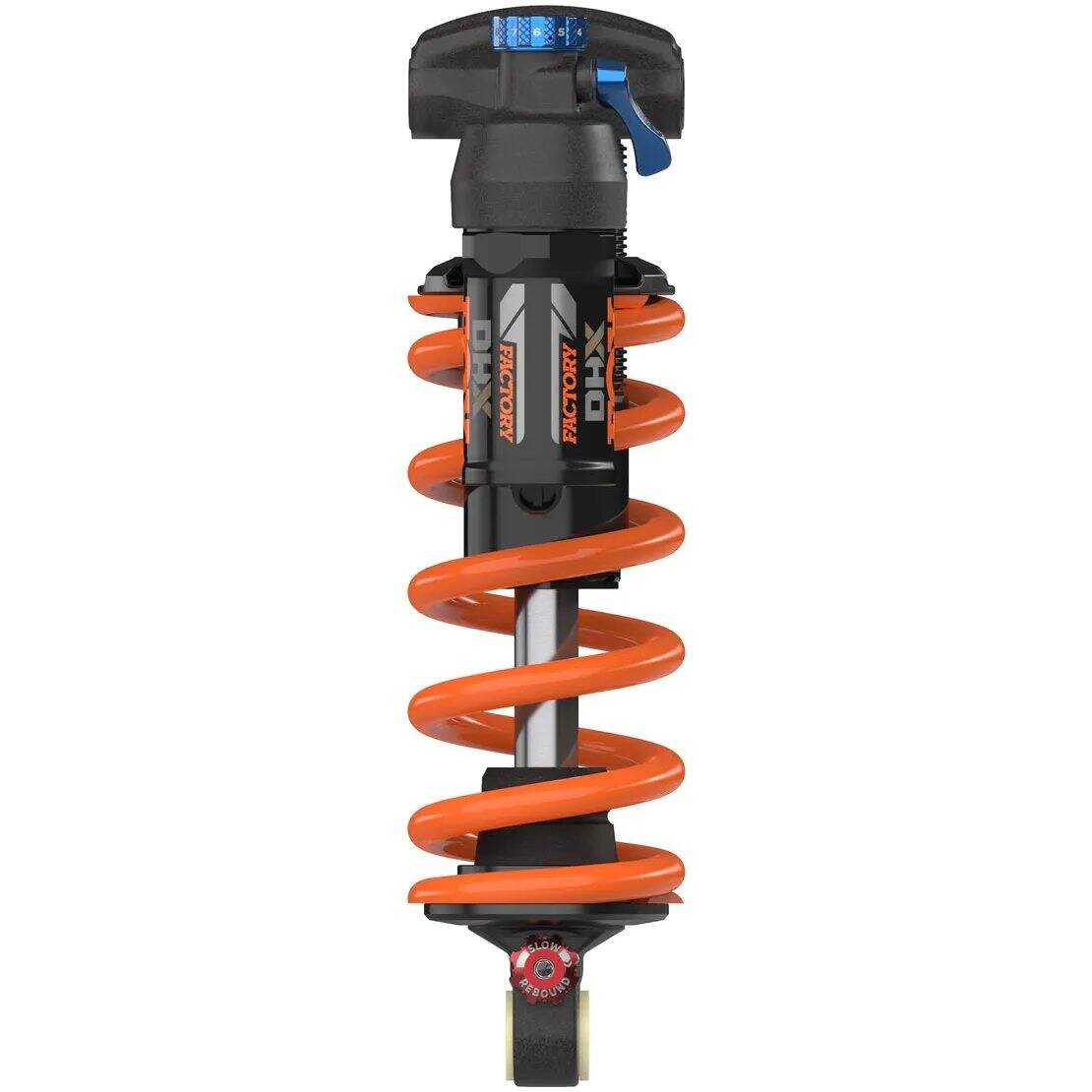 Fox DHX Fact Trunnion 2pos-adj Rear Suspension Shock - 205 x 62.5mm
