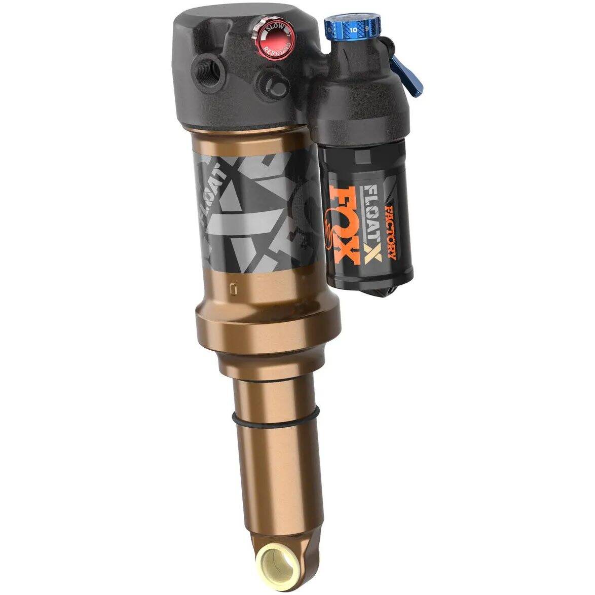 Fox Float X Fact Trunnion 2pos-adj Rear Suspension Shock - 185 x 52.5mm