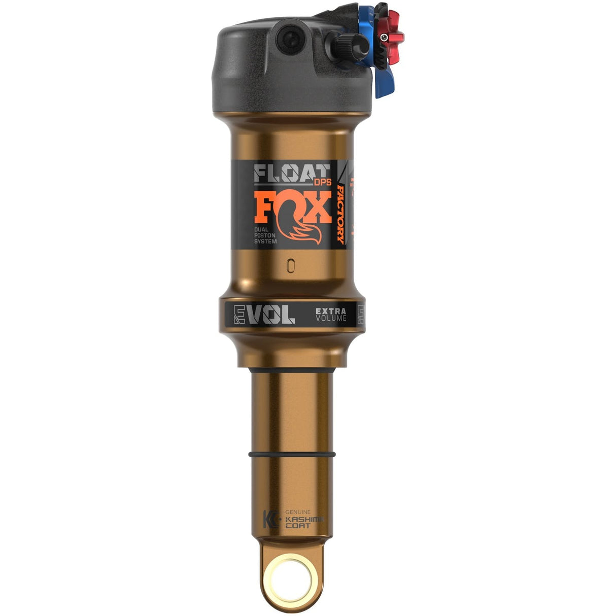 Fox Float DPS Fact Evol SV Trunnion 3pos-Adj Rear Suspension Shock - 165 x 42.5mm