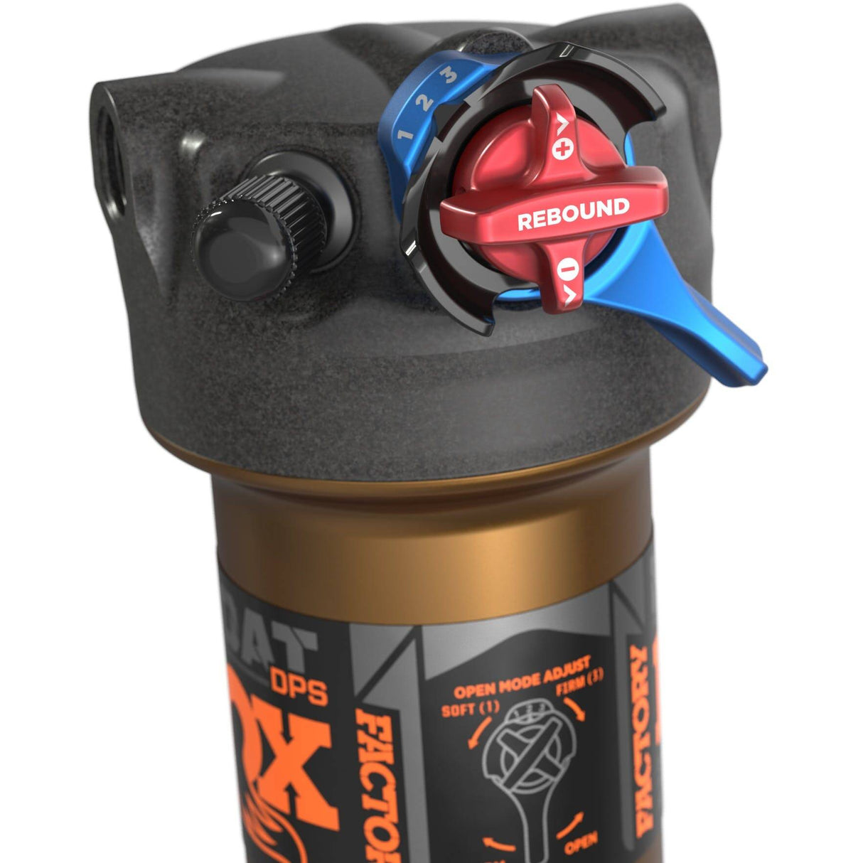 Fox Float DPS Fact Evol SV Trunnion 3pos-Adj Rear Suspension Shock - 165 x 42.5mm