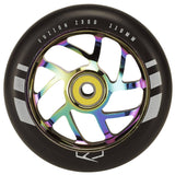 Fuzion Flight 110mm Scooter Wheels - Neochrome/Black (Pair)