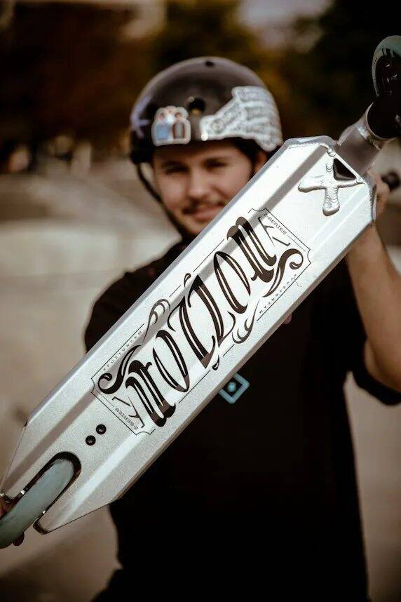 Fuzion Z300 Stunt Scooter - Grey
