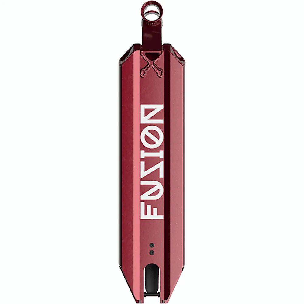 Fuzion Entropy Scooter Deck - Burgundy 20.5'' x 5''