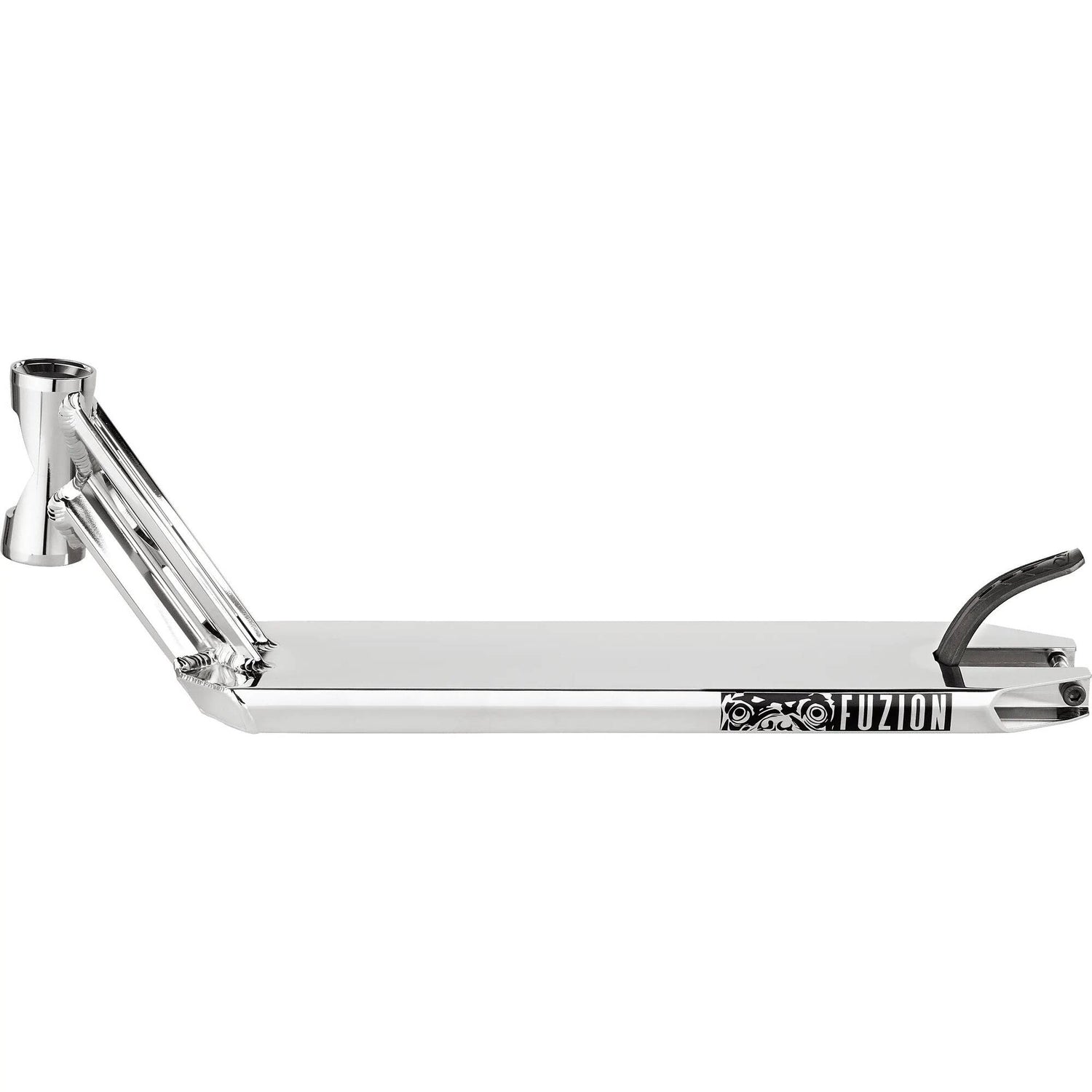Fuzion Leo Spencer Signature Scooter Deck - Silver 19.75'' x 4.5''