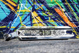 Fuzion Leo Spencer Signature Scooter Deck - Silver 19.75'' x 4.5''