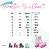 Roller Derby FireStar V2 Quad Roller Skates - Black/Grey