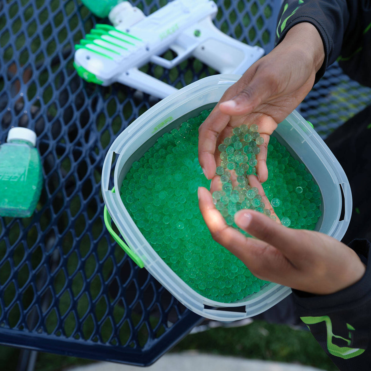 GelBlaster 10,000 Gellets - Electric Green